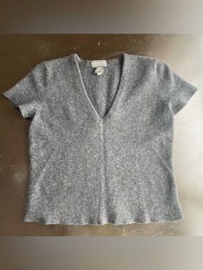 100% cashmere sweater t-shirt
